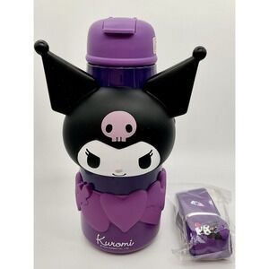 New Sanrio Kuromi 21oz Thermos With Strap 640ml 2024 Edition Kawaii